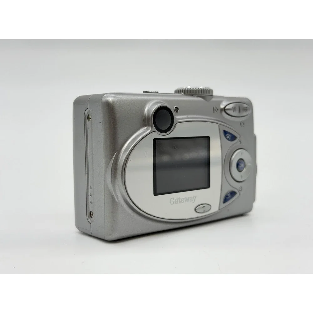 Gateway DC-M42 Digital Camera Silver 4.1MP 3X Optical Zoom Vintage Y2K Digicam